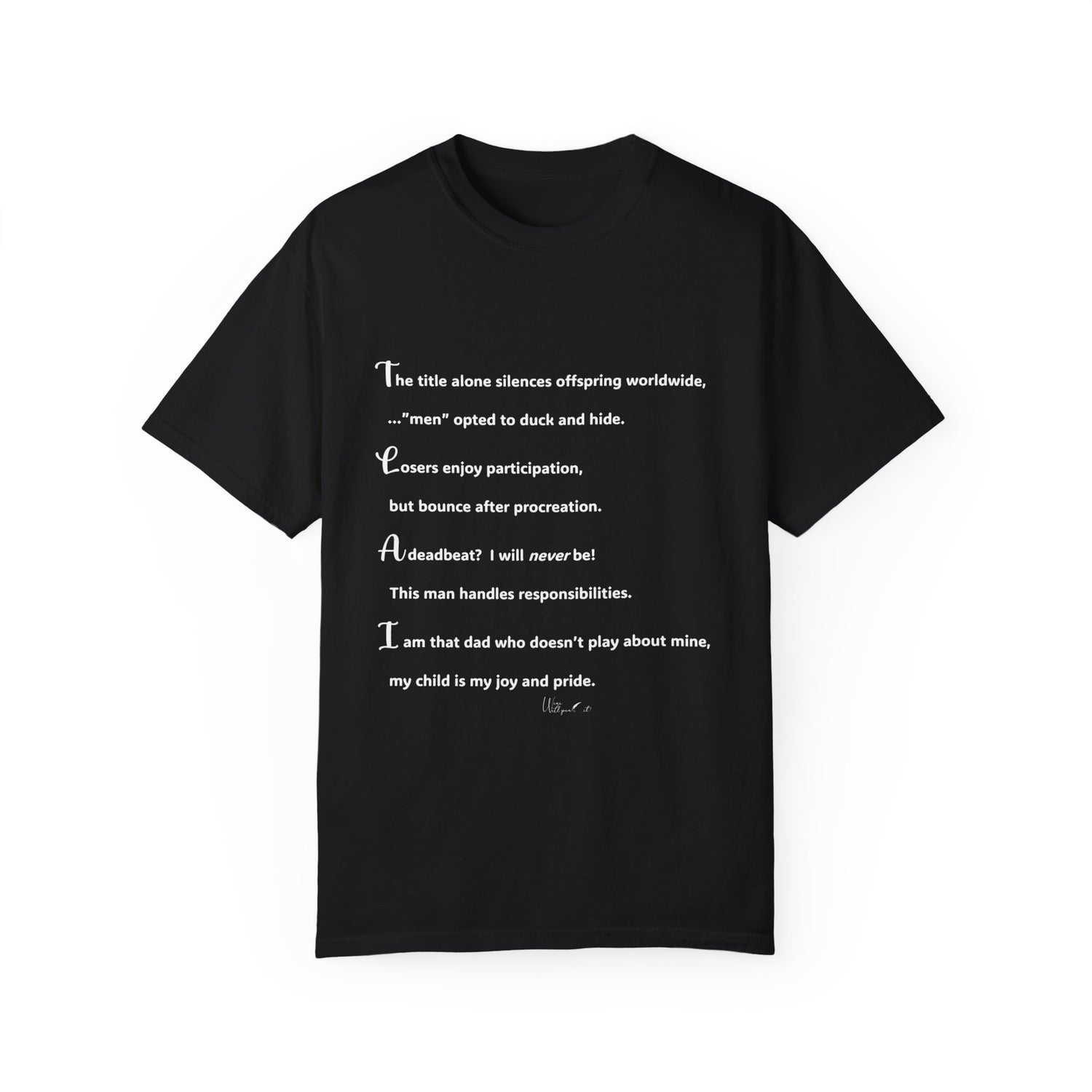 Unisex Garment-Dyed T-shirt