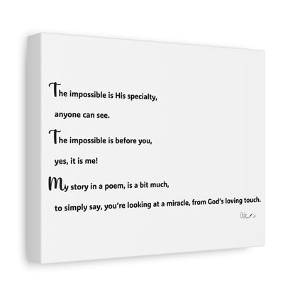 Matte Canvas, Stretched, 1.25"