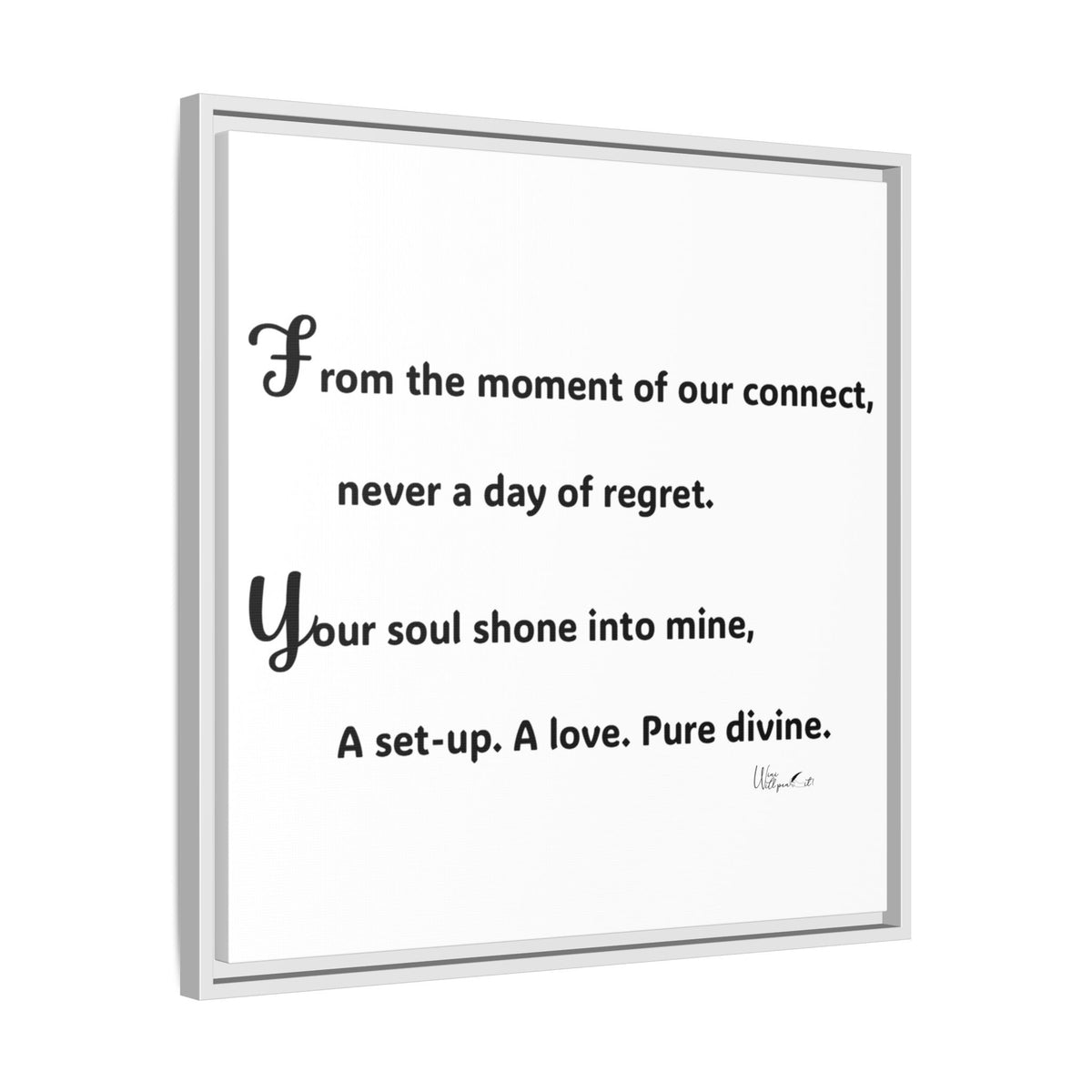 Matte Canvas, Framed (Multi-color)