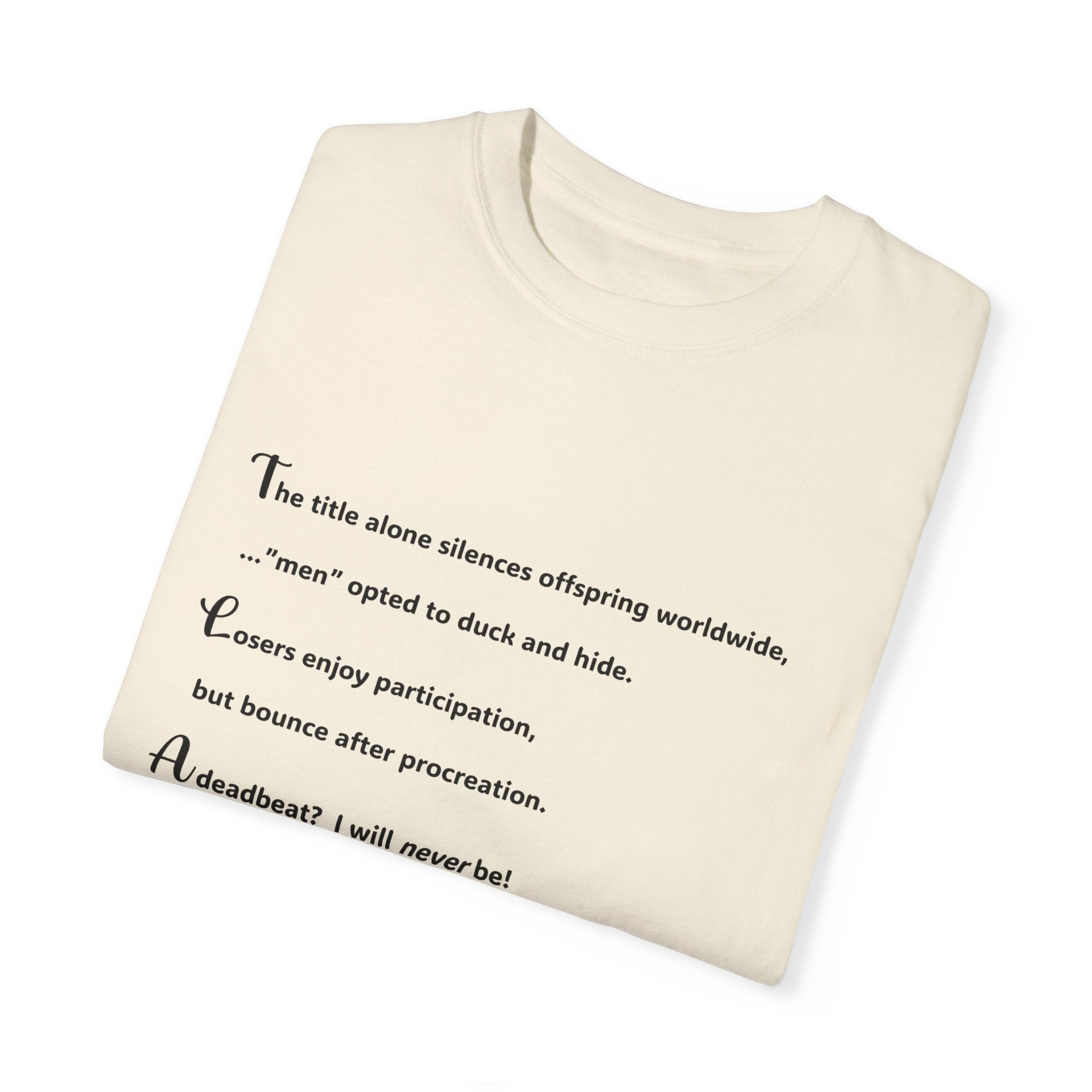 Unisex Garment-Dyed T-shirt