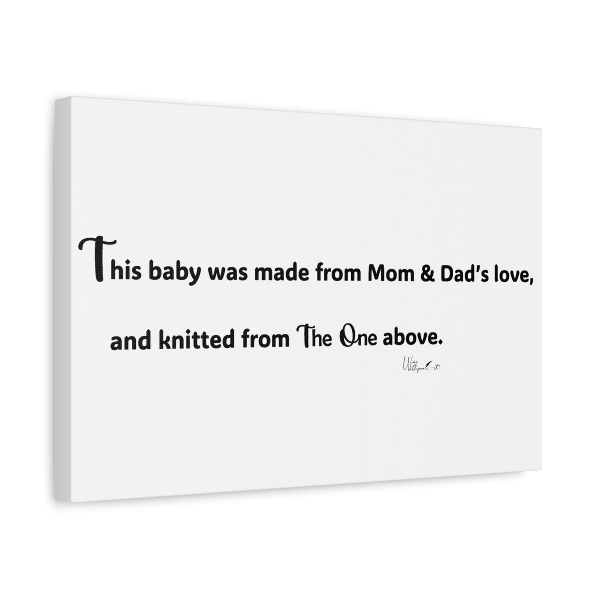 Matte Canvas, Stretched, 1.25"