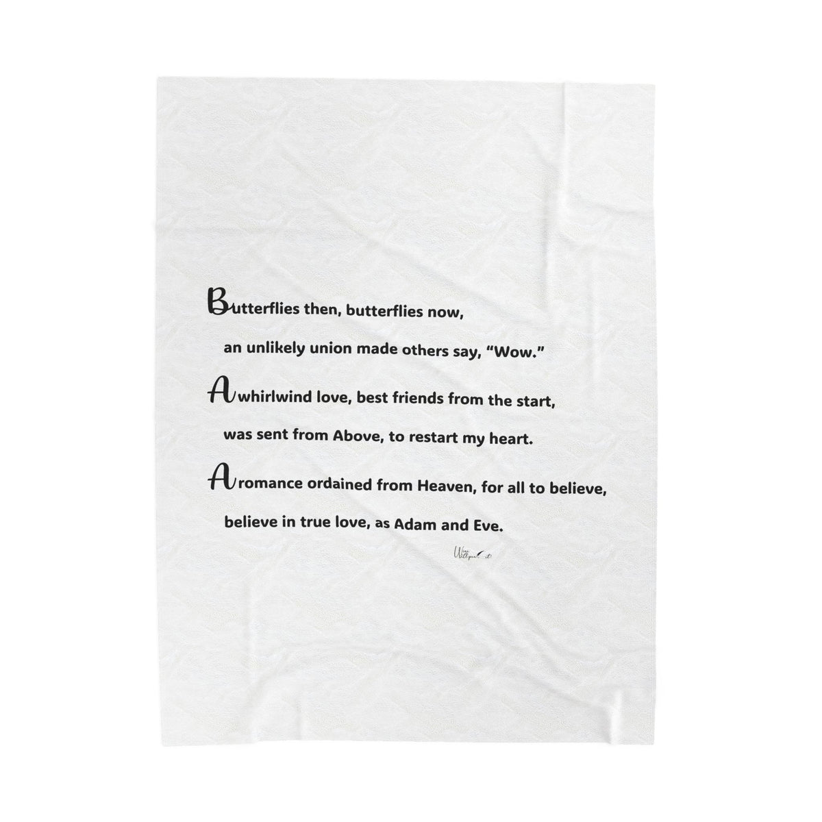 Velveteen Plush Blanket