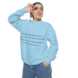 Unisex Garment-Dyed Sweatshirt