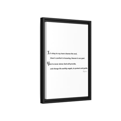 Matte Canvas, Framed (Multi-color)