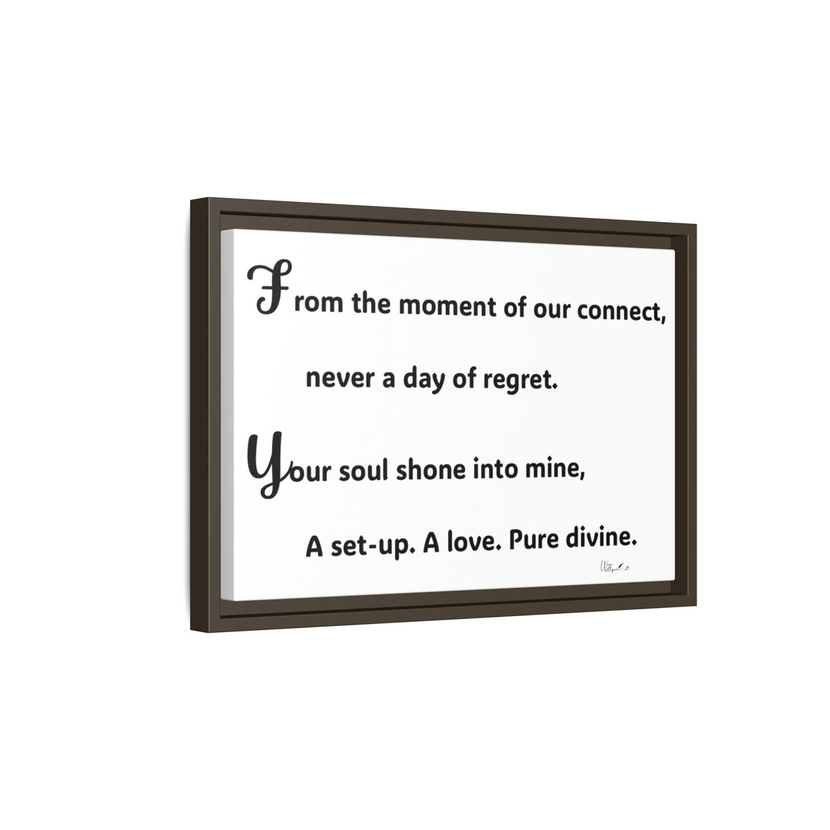 Matte Canvas, Framed (Multi-color)