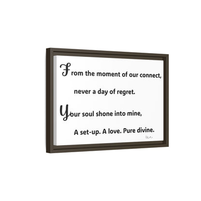 Matte Canvas, Framed (Multi-color)