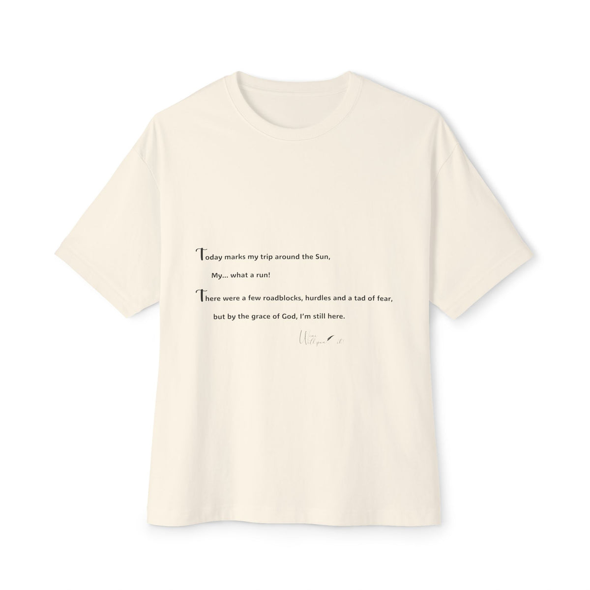 Unisex Oversized Boxy Tee