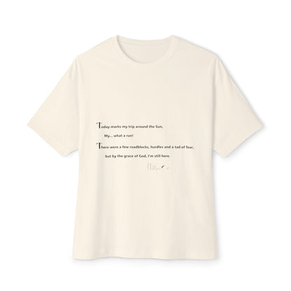 Unisex Oversized Boxy Tee