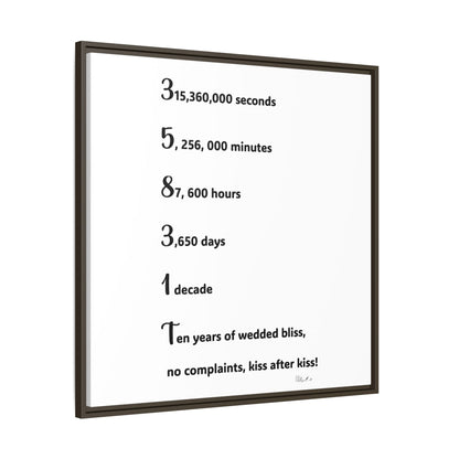 Matte Canvas, Framed (Multi-color)