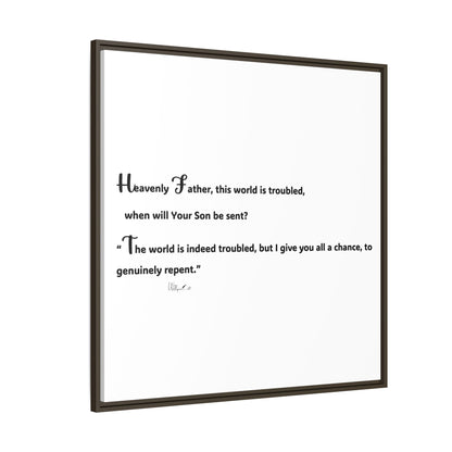 Matte Canvas, Framed (Multi-color)