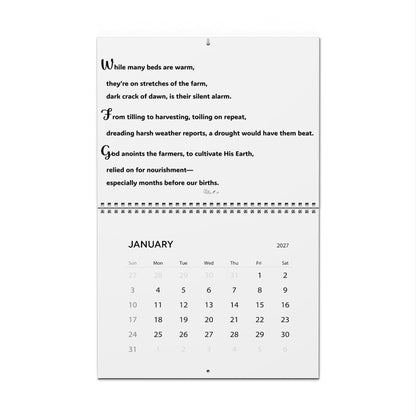 Wall Calendars (2027)