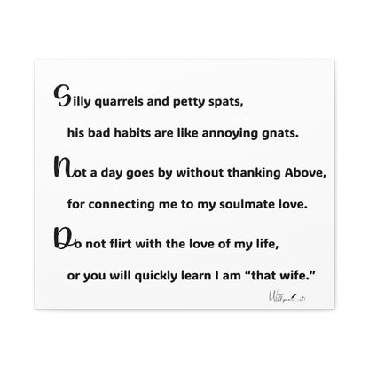 Matte Canvas, Stretched, 1.25"
