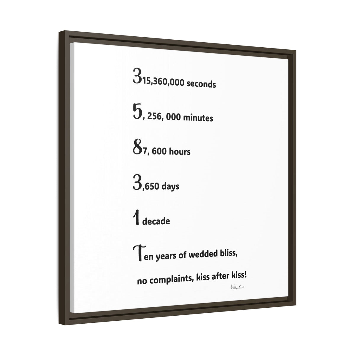 Matte Canvas, Framed (Multi-color)