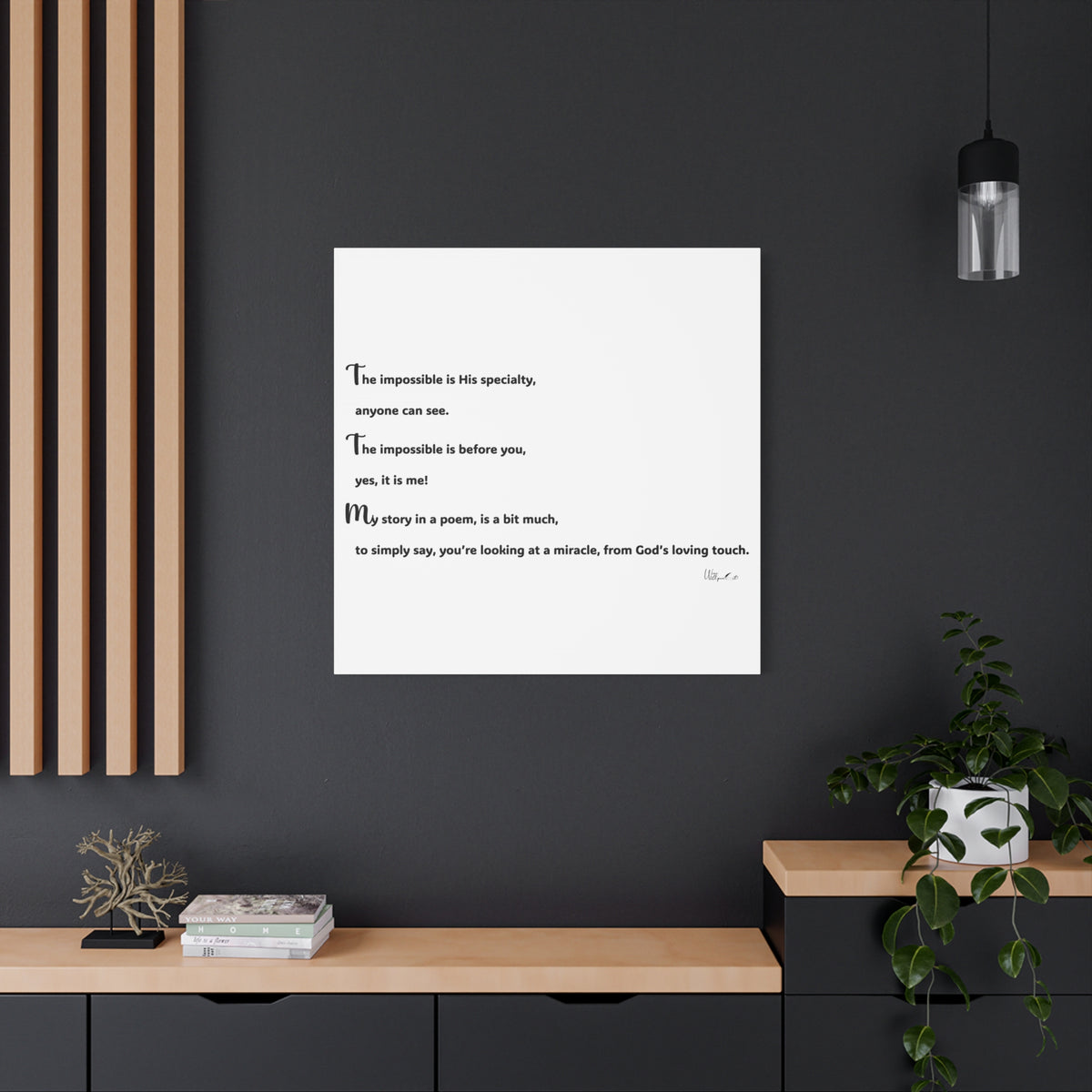 Matte Canvas, Stretched, 1.25"
