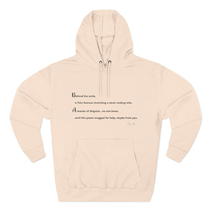Three-Panel Fleece Hoodie