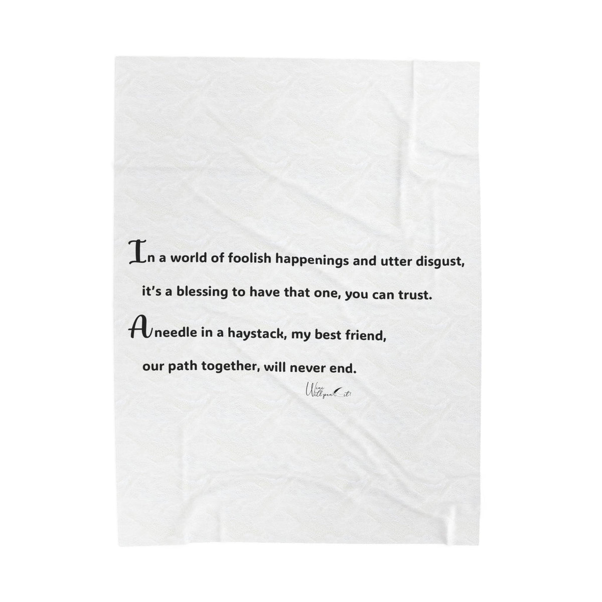 Velveteen Plush Blanket