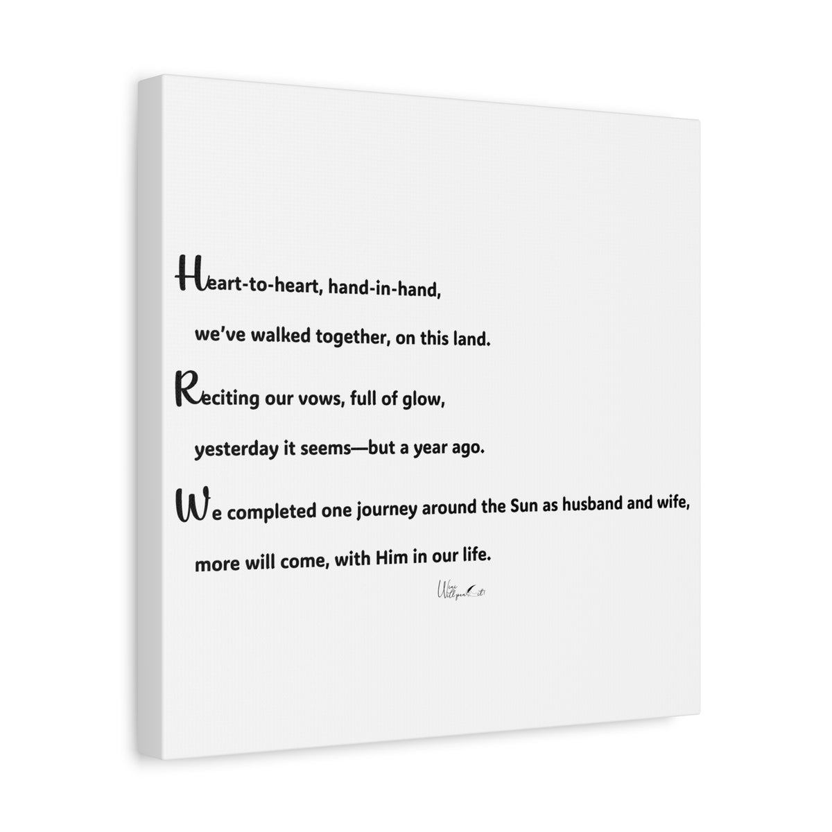 Matte Canvas, Stretched, 1.25"