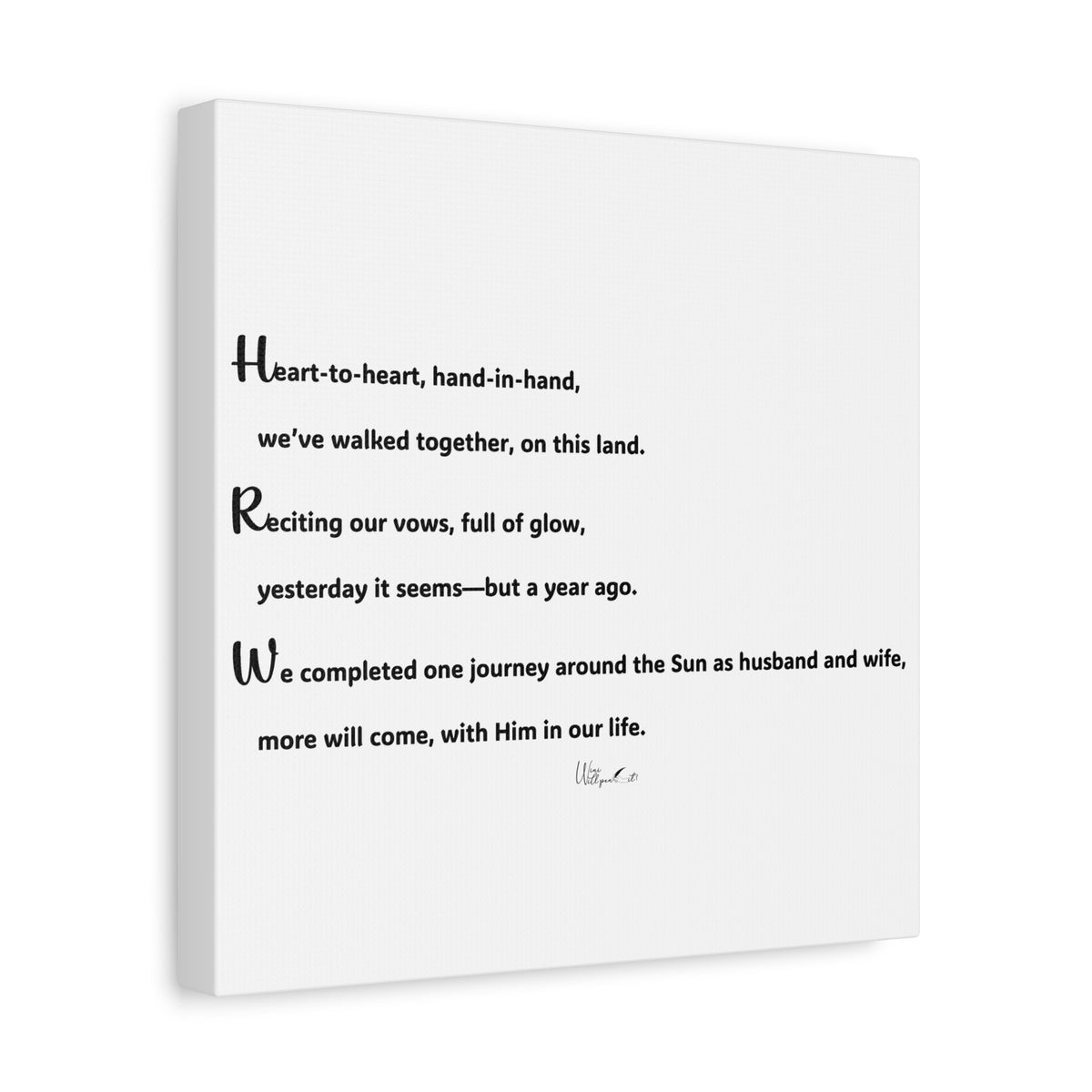 Matte Canvas, Stretched, 1.25"