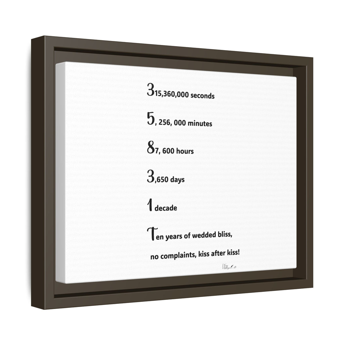 Matte Canvas, Framed (Multi-color)