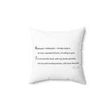 Spun Polyester Square Pillow