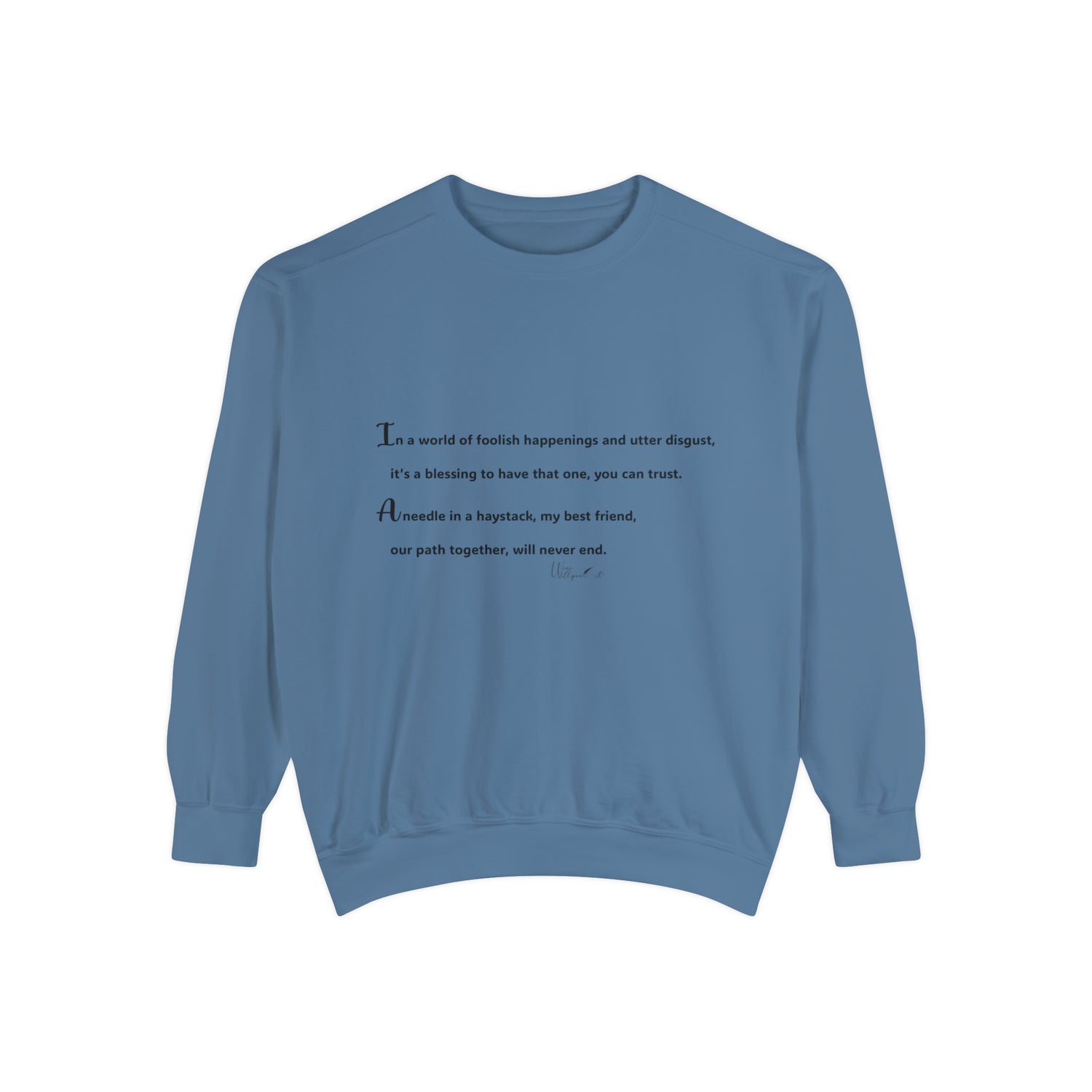 Unisex Garment-Dyed Sweatshirt