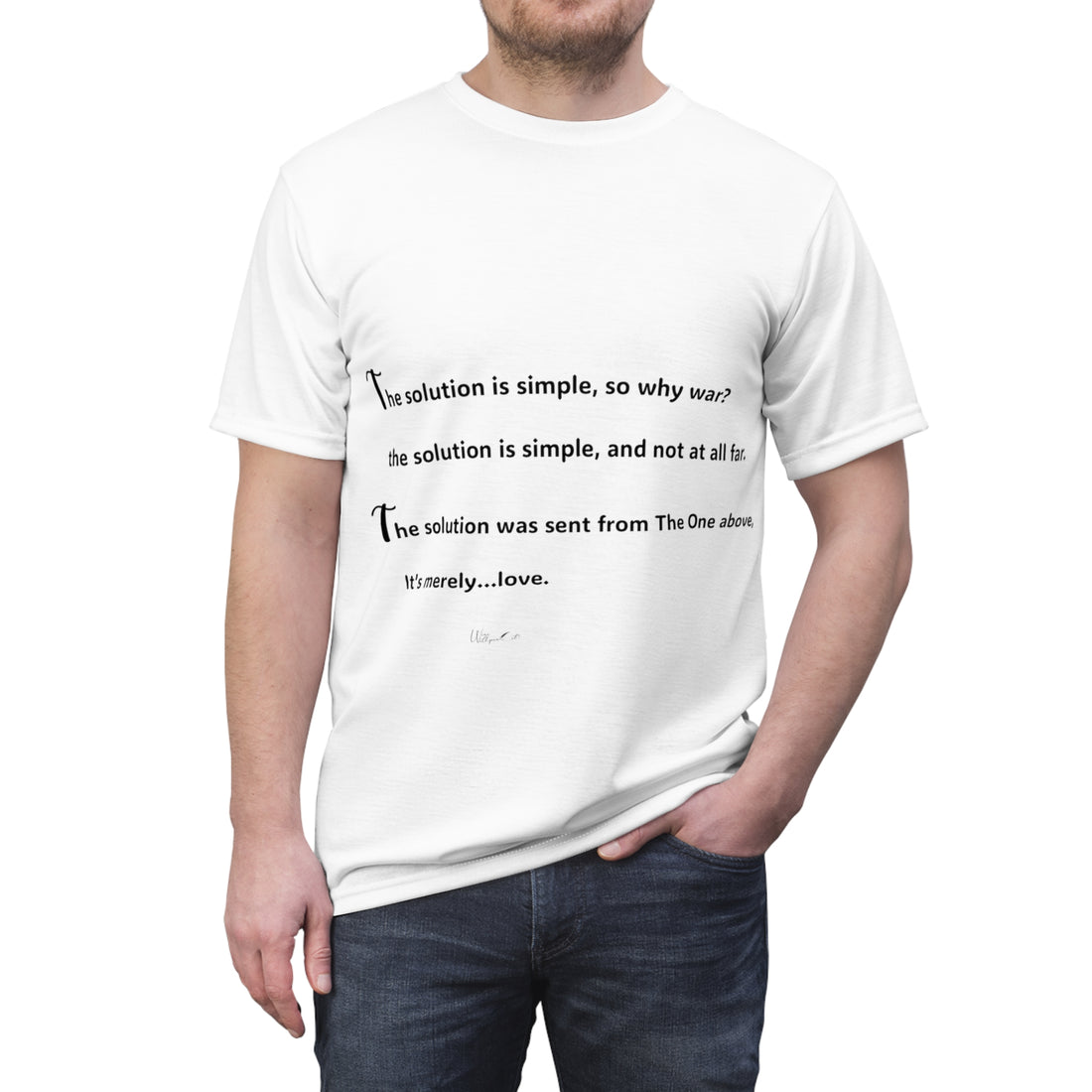Unisex Cut &amp; Sew Tee (AOP)