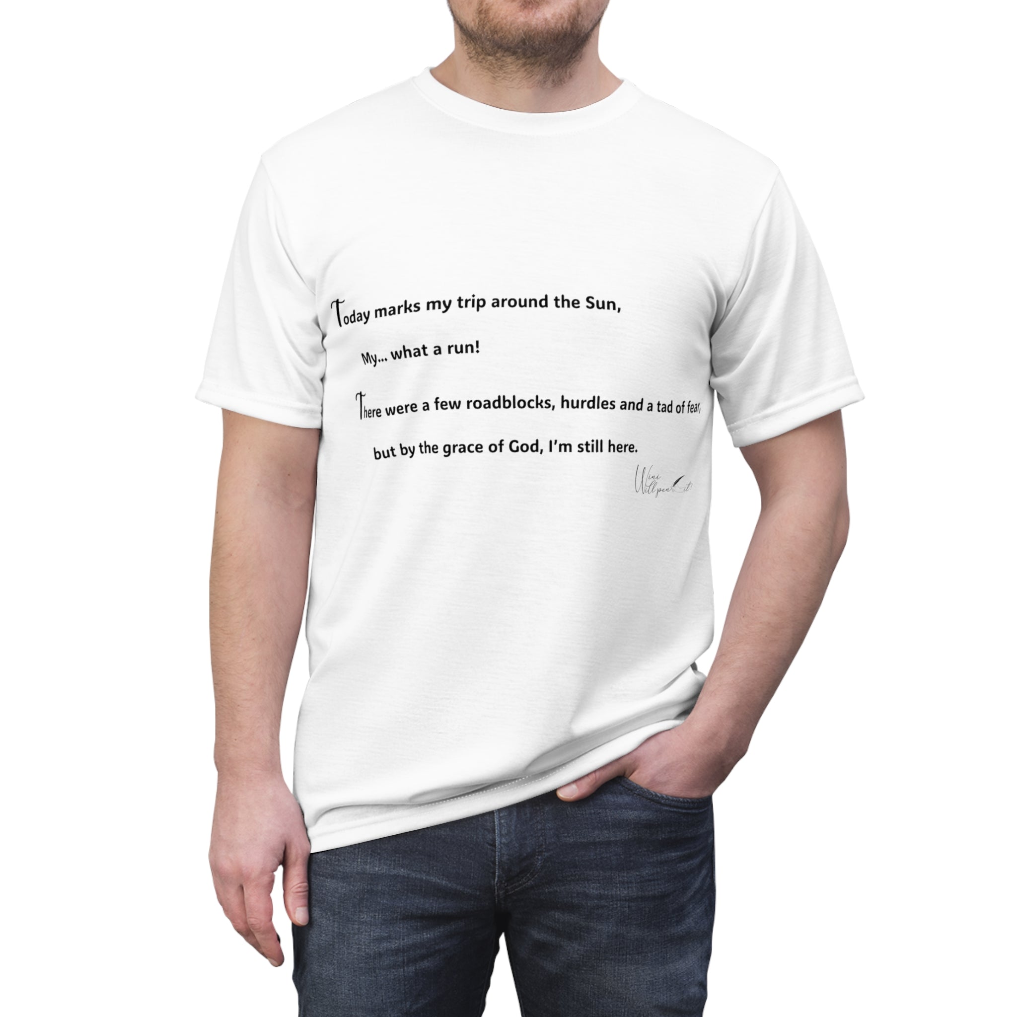 Unisex Cut &amp; Sew Tee (AOP)