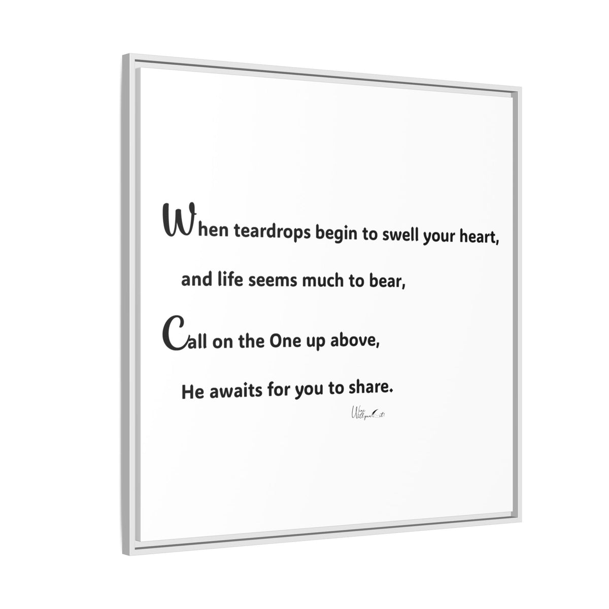 Matte Canvas, Framed (Multi-color)