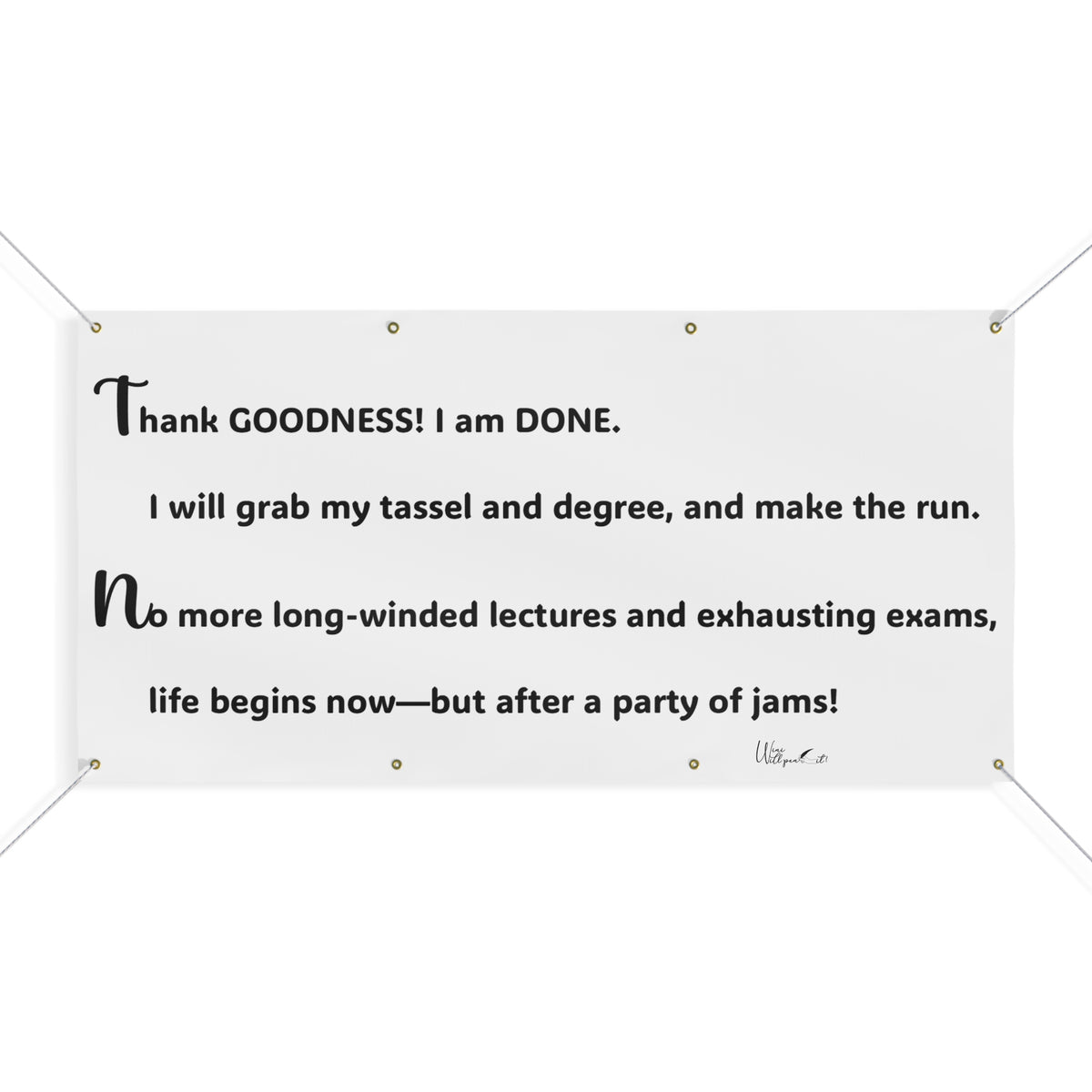 Matte Banner