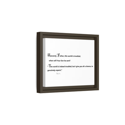 Matte Canvas, Framed (Multi-color)