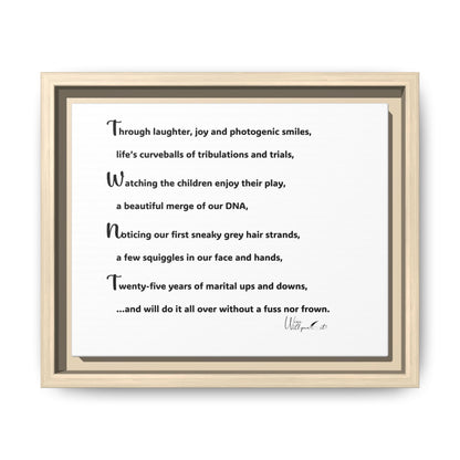 Matte Canvas, Framed (Multi-color)