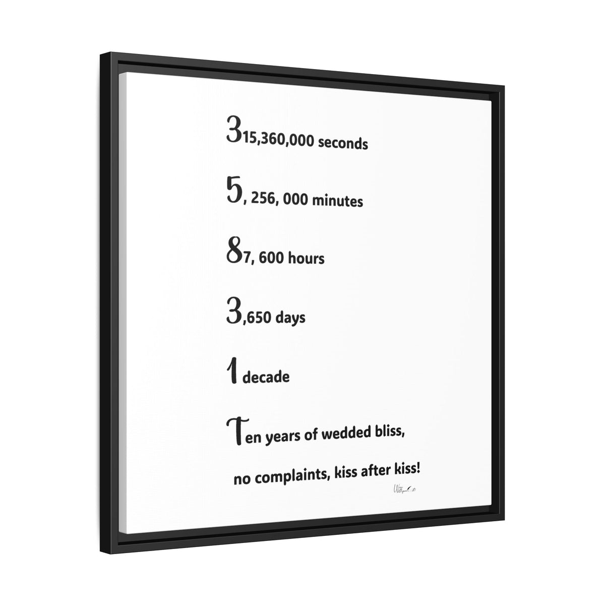 Matte Canvas, Framed (Multi-color)