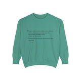 Unisex Garment-Dyed Sweatshirt