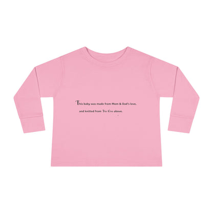 Toddler Long Sleeve Tee