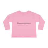 Toddler Long Sleeve Tee