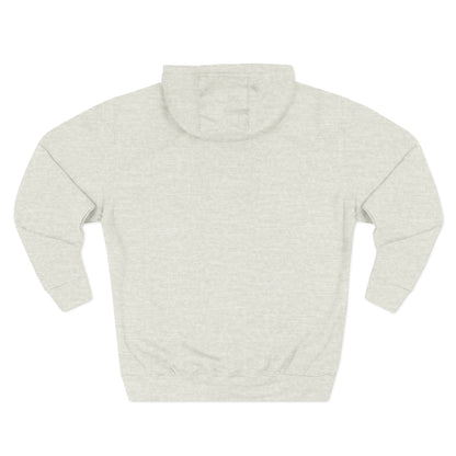 Three-Panel Fleece Hoodie