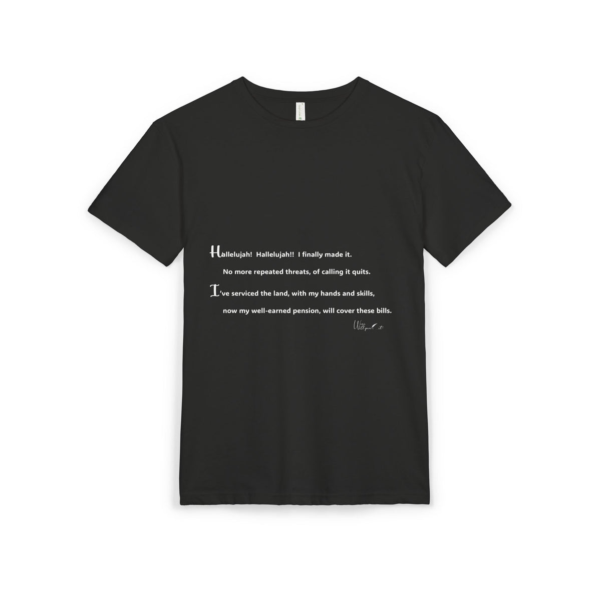 Unisex Sueded T-Shirt
