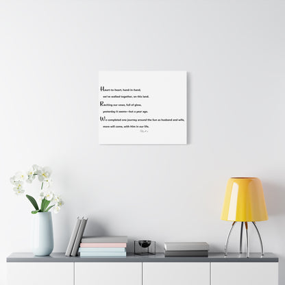 Matte Canvas, Stretched, 1.25"