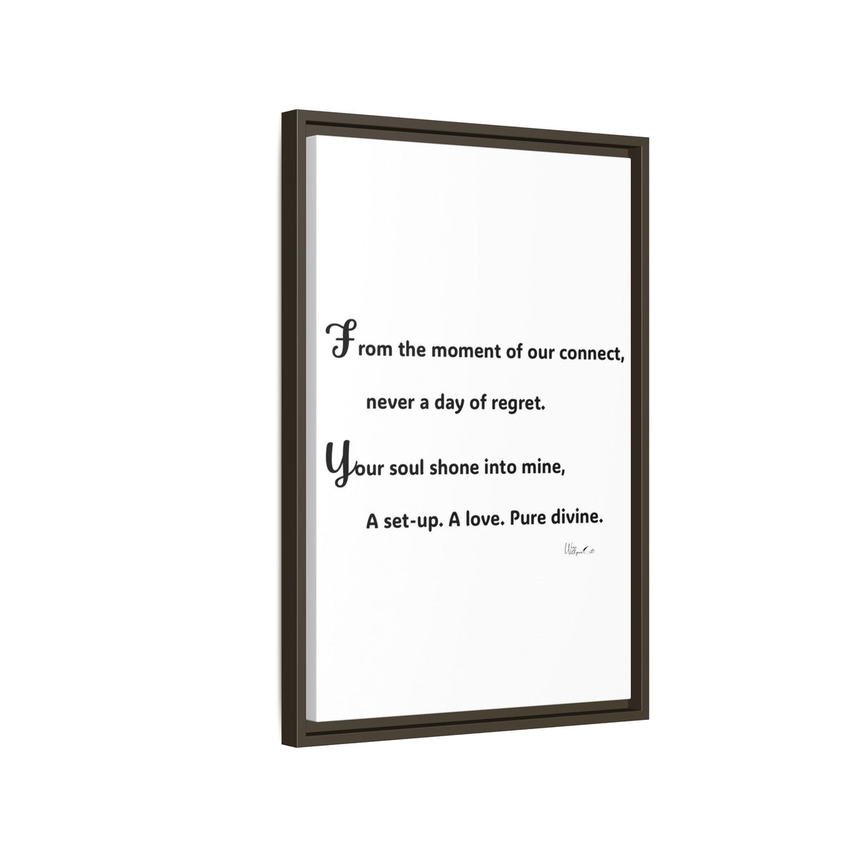 Matte Canvas, Framed (Multi-color)