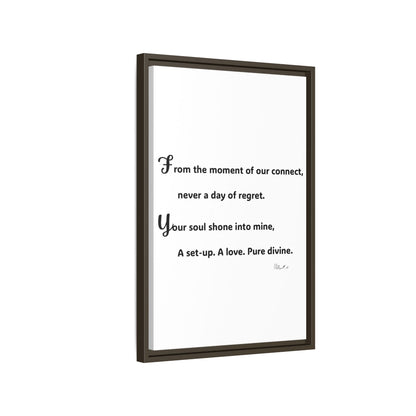 Matte Canvas, Framed (Multi-color)