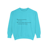 Unisex Garment-Dyed Sweatshirt