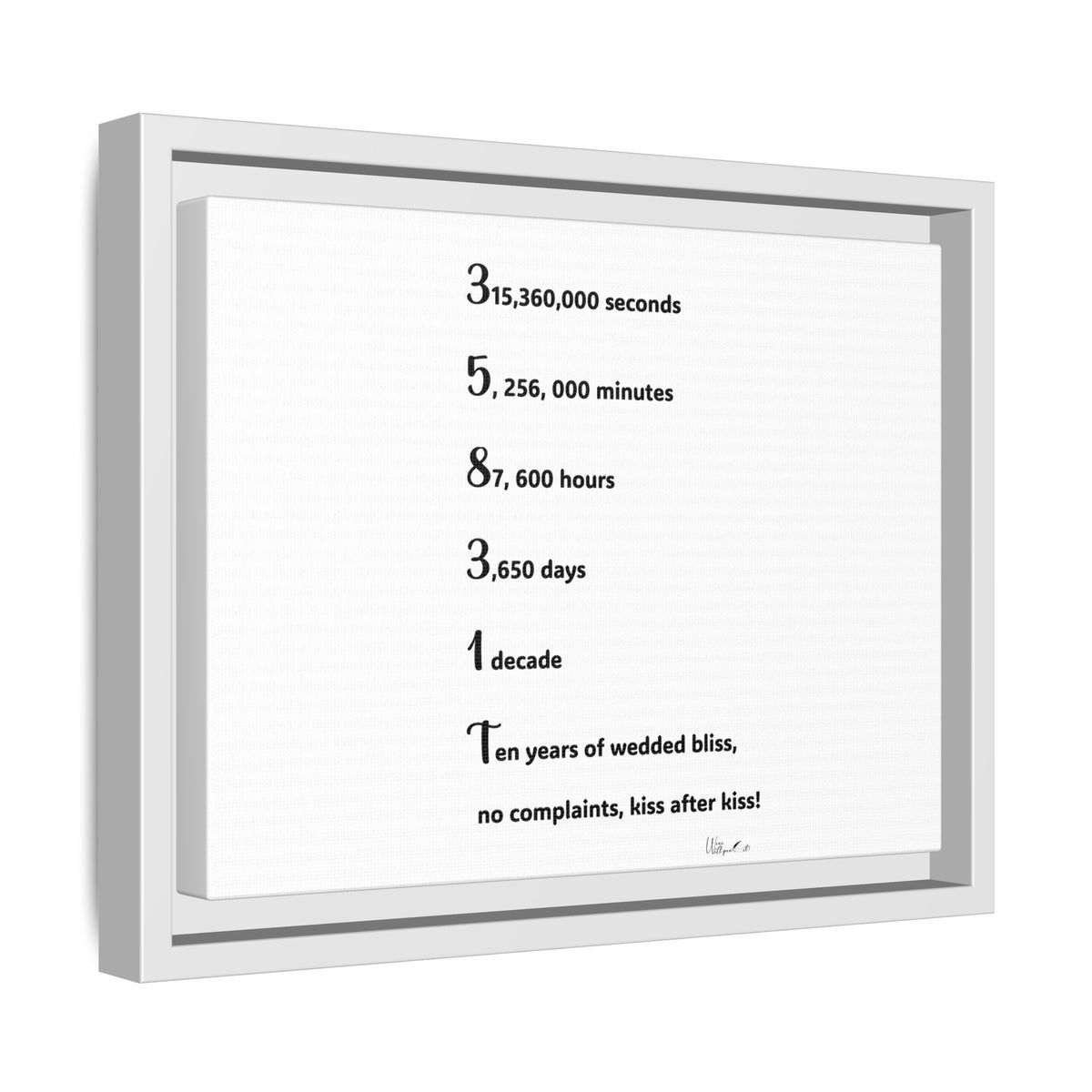 Matte Canvas, Framed (Multi-color)
