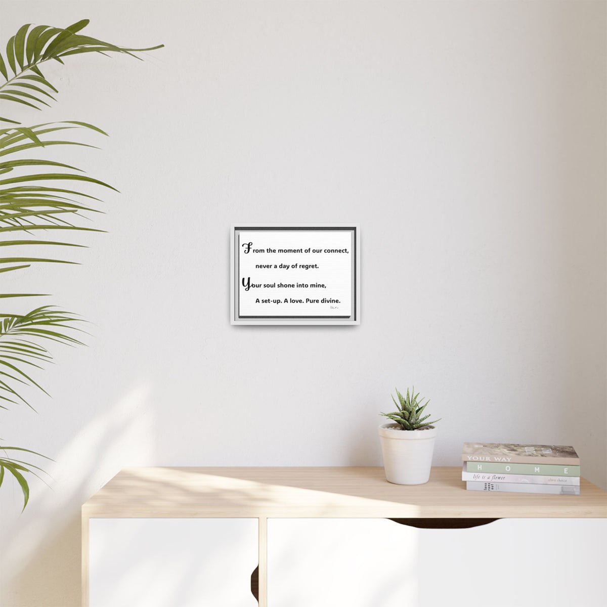 Matte Canvas, Framed (Multi-color)