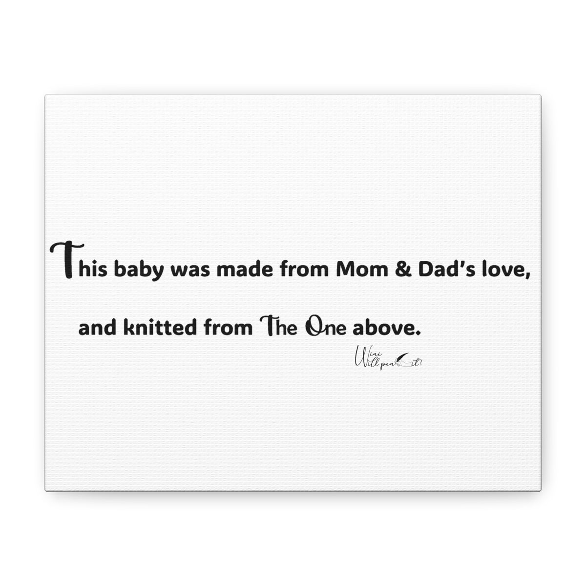 Matte Canvas, Stretched, 1.25"