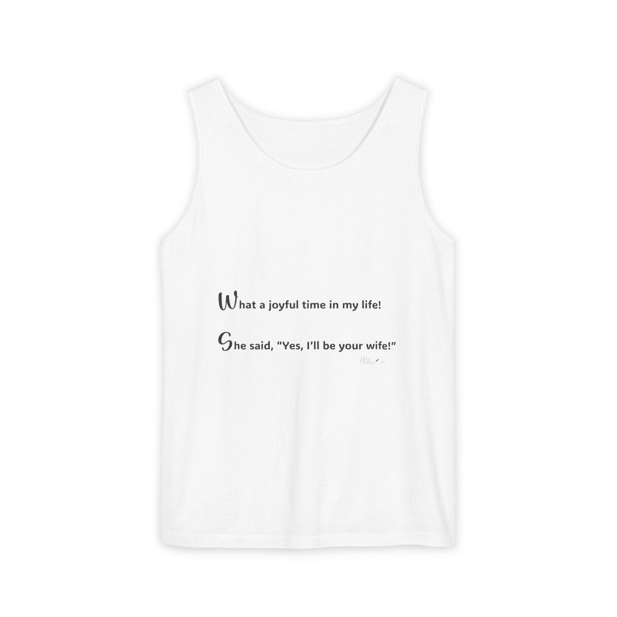 Unisex Garment-Dyed Tank Top