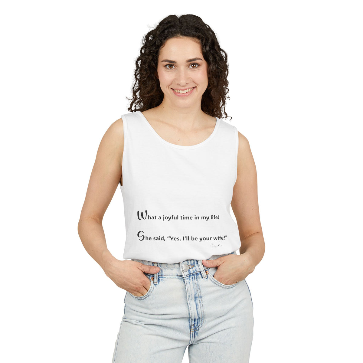 Unisex Garment-Dyed Tank Top