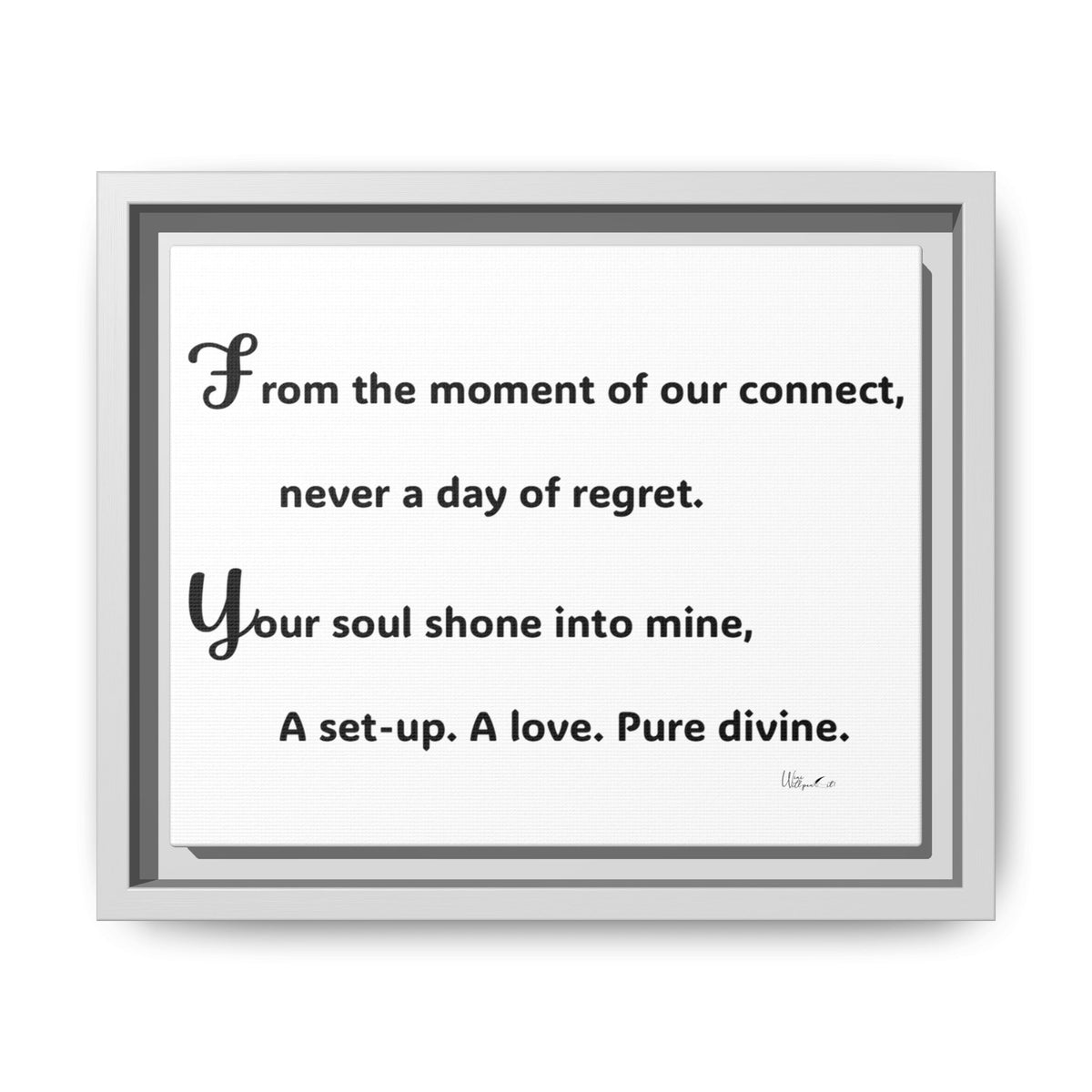 Matte Canvas, Framed (Multi-color)