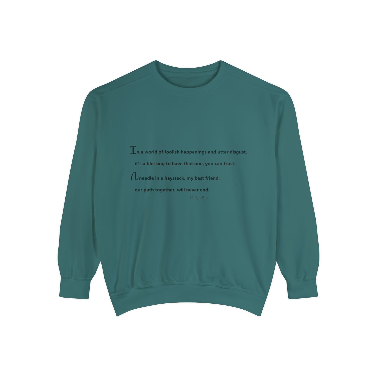 Unisex Garment-Dyed Sweatshirt