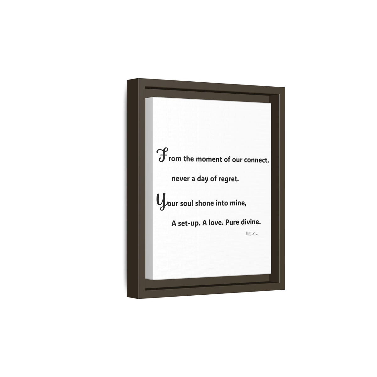 Matte Canvas, Framed (Multi-color)