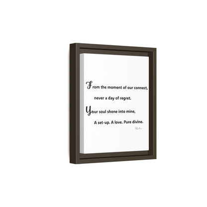 Matte Canvas, Framed (Multi-color)